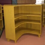 corner bookcase redone Wheat 322