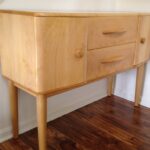 Custom made full size 3709 buffet finished in Natural