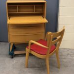 with chair redone Wheat 389 desk chest