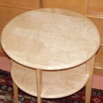 Copy of Wakefield's C3549 lamp table: Curly Maple