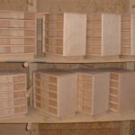 Completed chests awaiting final sanding