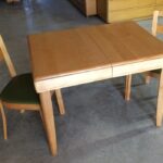 older table and chairs redone Natural with two side chairs. older table and chairs