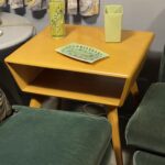 lamp table refinished Wheat $550