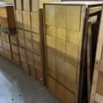 Sculptura triple and Trophy double dresser
