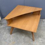 custom ordered combination M1570 and M938 corner tables. the table also has the 938 spacer pieces at the corners.