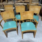 set of 3+2 155 chairs. I have other sides if you would like to add or trade out an arm chair.